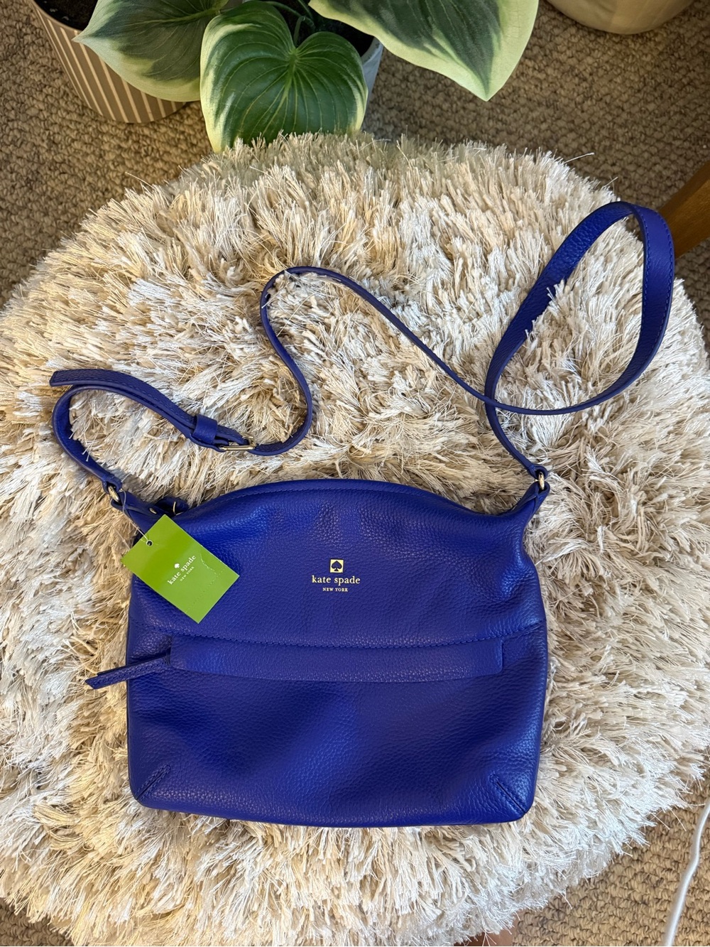 RARE NWT Kate Spade New York Grant Park Starla Pebbled Leather Crossbody Bag